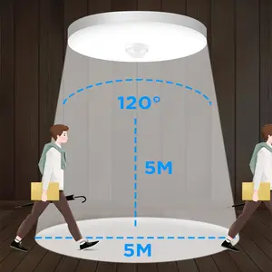 Hoge Kwaliteit Slaapkamer Woonkamer Gangpad Ronde Hedendaagse Minimalistische Motion Sensor Smart Led Plafondlamp