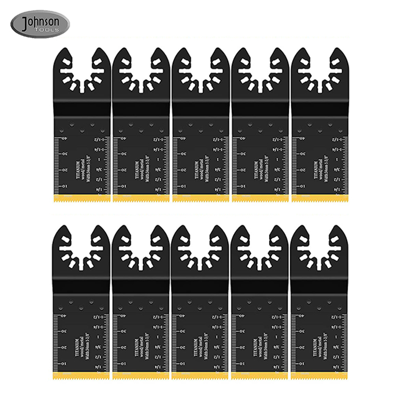 10 PCS Titanium Oscillating Multitol Blades