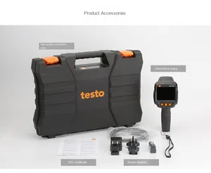 Caméra thermique industrielle portable haute température Testo 868 la plus vendue, avec support USB, compatible OEM/ODM, instruments de mesure électroniques - Product Image 3
