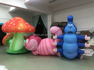 Con Sâu Bướm Bơm Hơi <span class=keywords><strong>Alice</strong></span> In <span class=keywords><strong>Wonderland</strong></span> Có Đèn Trang Trí Sân Khấu - Product Image 6