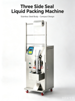 Machine de conditionnement verticale automatique continue pour le remplissage, la scellage et la découpe de miel, de jus de fruits, de détergent liquide, de produits alimentaires