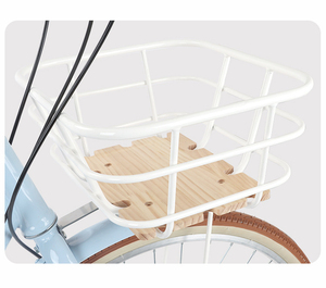 Vélo de ville WANYI classique rétro urbain à 7 vitesses, 24 <span class=keywords><strong>pouces</strong></span>, pour adultes, jantes en alliage d'aluminium, cadre en acier au carbone, vélo pour femmes - Product Image 6