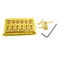 Gitar elektrik kualitas tinggi rakitan Hardtail Bridge gitar tetap untuk 6 senar ST TL suku cadang gitar