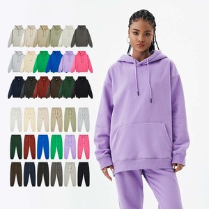 Conjunto Deportivo de Algodón Transpirable Personalizado de Alta Calidad para Hombre, Sudadera con Capucha y Pantalones Deportivos Extra Grandes de 370 Gramos para la Temporada de Otoño - Product Image 3