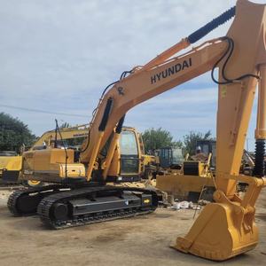 Excavadora de cadenas Hyundai 225LC-9S usada, 22 toneladas, motor Cummins original de Corea del Sur - Product Image 1
