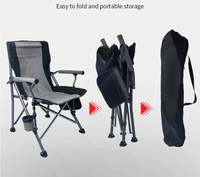 Chaises pliantes compactes portables pour le voyage, le pique-nique, le camping, la pêche, le jardin, la plage