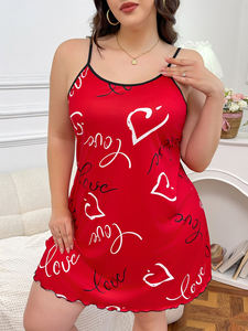 2025 Nieuwe Zomer Sexy Dames Comfortabele Ademende Gebreide Gewaden Casual Stijl Hemdje Nachthemd Loungewear Alledaagse Plus Size - Product Image 2