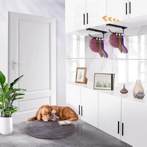 Organisateur de casquettes télescopique en métal multi-usages, à fixer par perçage pour placards et armoires - Product Image 6