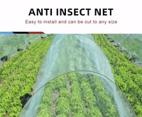 Filet anti-insectes en HDPE résistant aux UV, filet anti-insectes pour le jardin et la ferme, lutte contre les parasites