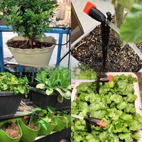 Arroseur goutte-à-goutte réglable pour pépinière, buse d'irrigation pour serre, consommables d'irrigation pour culture de plantes