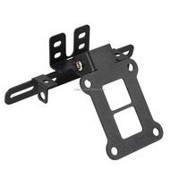 Support de plaque d'immatriculation à dégagement rapide sans outil JFGRACING pour Surron Light Bee, support arrière réglable pour moto, pièce de mise à niveau