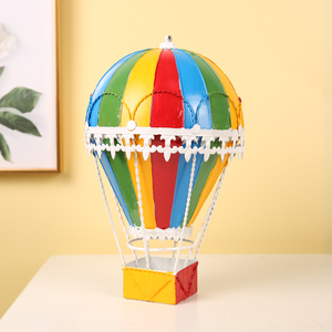 Modelo de globo aerostático decorativo para habitación, decoración de habitación de niña, accesorios de escritorio para jardín de infantes - Product Image 5
