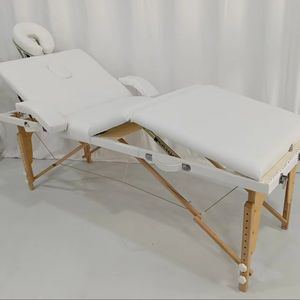OEM Folding Massage Table - Portable Wooden Lash Bed with Adjustable Headrest for Mobile <strong>Therapists</strong> &amp; Home Visits - Product Image 1
