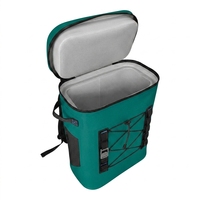 Sac à dos isotherme souple et moderne, étanche et hermétique, en TPU, 25L, avec logo personnalisé, réutilisable pour aliments et glace, 48-72 heures