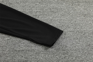 Conjunto de uniforme de entrenamiento de fútbol de jersey para otoño/invierno 23/24 Milán, conjunto deportivo de manga larga con media cremallera, traje de entrenamiento de fútbol - Product Image 5