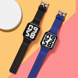 Reloj Digital Casual a Prueba de Agua para Hombre y Mujer, con Fase Lunar, Cronómetro, Esfera Grande, Diseño Minimalista, Estilo Deportivo para Niños - Product Image 6