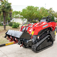 Mini-chargeuse sur chenilles certifiée Euro 5 V1100, moteur diesel Kubota 25 CV, haute efficacité opérationnelle, boîte de vitesses compacte, 500 kg
