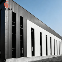 Edificio Metálico de Estructura de Acero Prediseñada, Nave Industrial Prefabricada con Estructura de Acero, Apta para Taller, Almacén