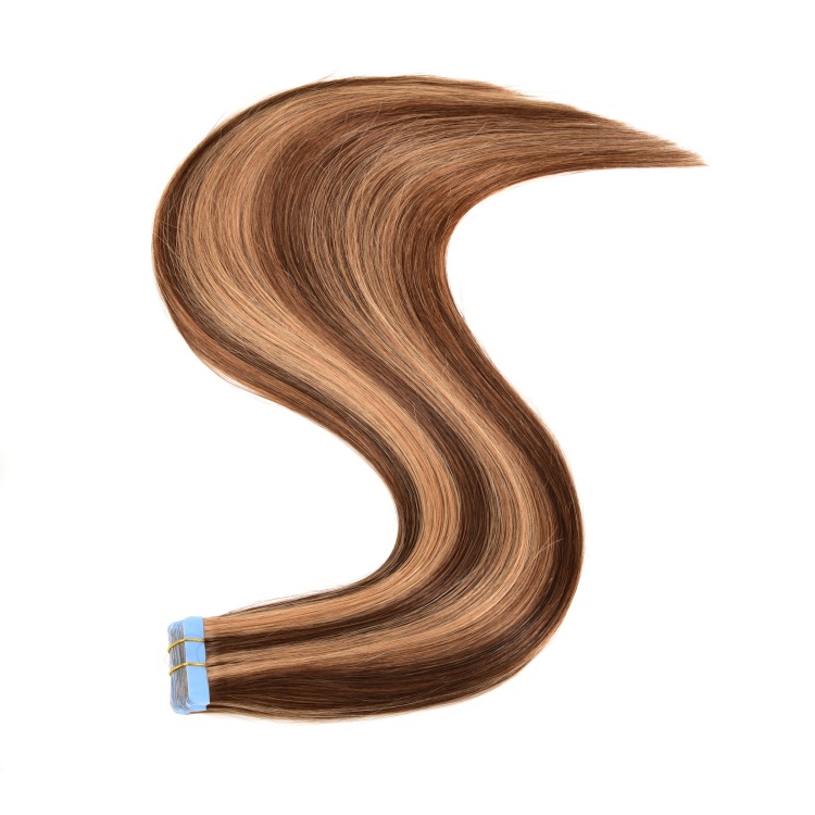Professional Virgin Cuticle Aligned Invisible Injected Tape in Human Hair Extension