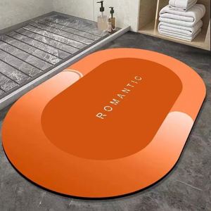 Tapis de Bain à Séchage Rapide et Absorption Élevée, Antidérapant, en Diatomite Moderne pour la Maison et l'Hôtel - Product Image 1