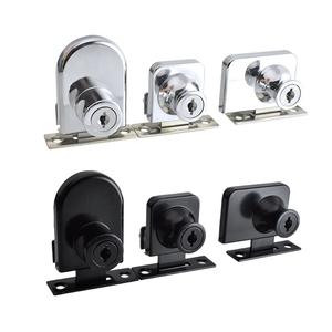 Serrures de porte coulissante en verre, ouverture simple et double, pour vitrine, vin, classement, meubles et bureaux, pour armoires en verre - Product Image 5