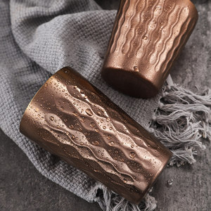 Gobelet isotherme en acier inoxydable à double paroi 304, portable, pour boissons, café, thé, eau - Product Image 1