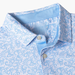 Camisa Polo de Golf de Manga Corta con Botones, Corte Entallado, Textura Piqué, para Hombre, con Diseño de Logotipo Personalizado y Etiqueta Privada - Product Image 3