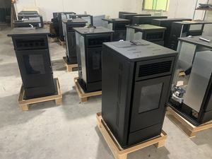Hy chất lượng tốt lò sưởi gang PELLET bếp hiệu quả cao đốt sove với wifi điều khiển - Product Image 5