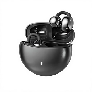 Nouveaux écouteurs <span class=keywords><strong>D500</strong></span> avec affichage numérique, conception intra-auriculaire à clip, réduction de bruit, étanchéité IPX5, son surround 360°, IA - Product Image 2