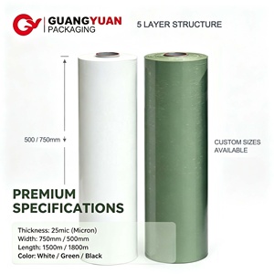 Agriculture PE <span class=keywords><strong>Film</strong></span> d'ensilage étirable 75cm largeur 1500m longueur doux étanche à l'humidité emballage de balle en plastique pour la machine de <span class=keywords><strong>film</strong></span> d'ensilage d'herbe - Product Image 4