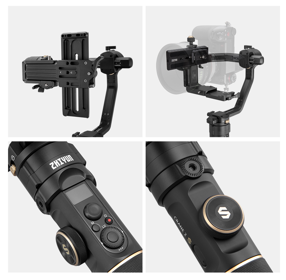 Zhiyun crane2S スタビライザー 付属品全て有り 【公式通販】 Zhiyun crane2S スタビライザー 付属品全て有り 【公式通販】