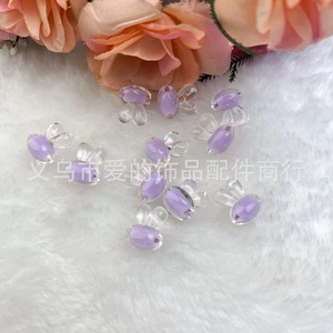 Aomiao's Mystery Acrylic Beads 10x12mm Scattered Beads For Diy <b>Bracelet</b> Hair Tie Crafting Supplies - Product Image 2
