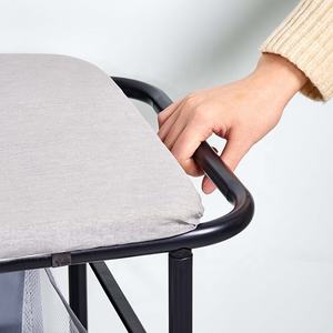 Carrello <span class=keywords><strong>Portabiancheria</strong></span> Scorrevole Resistente con Asse <span class=keywords><strong>da</strong></span> Stiro e <span class=keywords><strong>Cesto</strong></span> Estraibile a 2 Livelli - Product Image 4