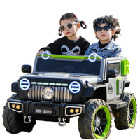 Système de transmission intégrale, voiture tout-terrain télécommandée, véhicule électrique pour enfants en plastique alimenté par batterie, pour les enfants de 1 à 10 ans