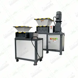 Fante Factory Wood Board Metal Tire Rubber And Double Shaft Mini Shredder Machine