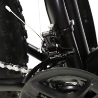 Vélo Tout-Terrain Fatbike des Neiges en Gros, Cadre en Acier à Haute Teneur en Carbone ou Alliage d'Aluminium, Pneus Larges 4.0, Tailles 20/26 Pouces