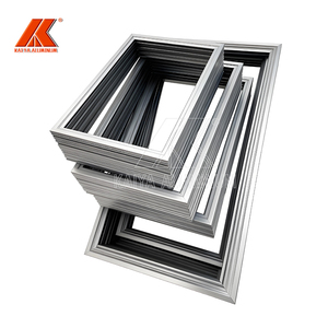 Nuevo <span class=keywords><strong>perfil</strong></span> de aluminio extruido <span class=keywords><strong>Rectangular</strong></span> cuadrado personalizado Rosa negro Metal plata oro para MARCO DE ESPEJO - Product Image 3