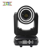 200W RGBW LED Moving Head Spot-Licht mit 7+7 Gobos, Doppelprismen, 7 Farbrädern, Doppelblenden, DMX512 18CH für DJ, Hochzeit, Club