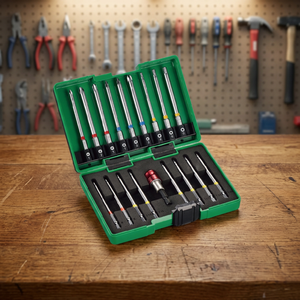 Caja de Herramientas Cromada de Acero S2 Verde con Estuche Rígido, Juego de Puntas Personalizadas OEM - Product Image 2
