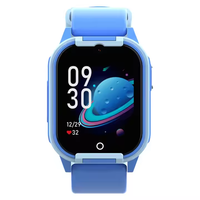 Reloj Inteligente para Niños CT24 Ultra Pequeño 4G RTOS GPS con Localización de Seguridad, Monitoreo de Frecuencia Cardíaca, en Negro, Rosa y Azul