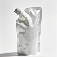 Sacs à bec verseur en aluminium imprimés sur mesure, vente en gros d'usine, pour emballage de liquides 100ml 200ml 300ml