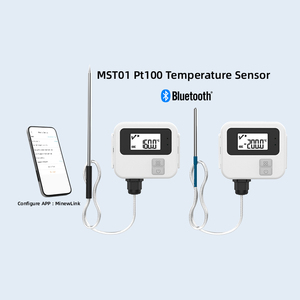 BLE Temp cảm biến dữ liệu logger ghi nhiệt độ Bluetooth IOT công nghiệp nhỏ thông minh <span class=keywords><strong>RTD</strong></span> PT100 cảm biến nhiệt độ cho hộp - Product Image 2