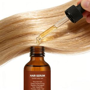 Sérum de croissance capillaire à la biotine, marque privée, hydratant, prévient la perte de cheveux, nourrissant et lissant les cheveux - Product Image 2