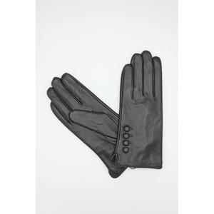 Guantes de cuero con forro polar de alta calidad para mujer Botones hasta la muñeca Tamaños surtidos Precio favorable para uso informal/Diario para - Product Image 1