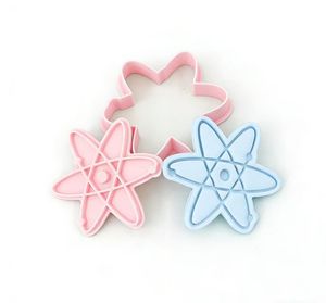 Cortadores de galletas 3D de dibujos animados de doctor y fórmulas químicas, moldes de arcilla para lámparas DIY, sellos de relieve de simulación - Product Image 4