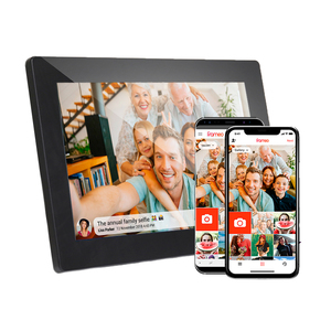 Pantalla táctil IPS de 10,1 pulgadas marco de fotos Digital Wifi <span class=keywords><strong>nube</strong></span> Digital marcos de pared para lcd de pantalla táctil - Product Image 4