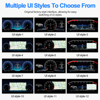 Panel de Instrumentos Digital Navihua para Chevrolet Silverado 2019-2023, Actualización Inteligente del Grupo de Indicadores, Velocímetro, Panel de Instrumentos