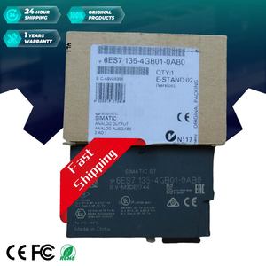 Siemens New Original 6ES7 135-4GB01-0AB0 <strong>SIMATIC</strong> DP Electronics <strong>Module</strong> Analog Output <strong>Module</strong> 6ES7135-4GB01-0AB0 for ET 200S - Product Image 1
