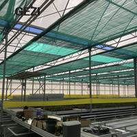 Heavy duty blanc intimité clôture écran en plastique fil ombre vert voiles et filet noir pour l'agriculture 50% 75% 90 sans oeillets