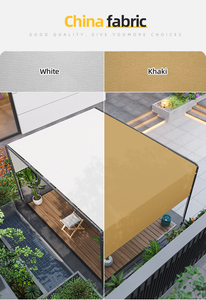 Màu Xanh ngoài trời Hướng dẫn sử dụng quảng cáo lều không ướt nhôm & polyester với 10 năm bảo hành cho sân vườn dù để che nắng mái sân thượng - Product Image 6